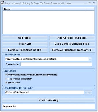 Image 0 for Remove Lines Containing O…