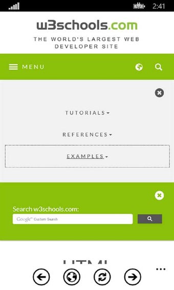 Imagen 0 para W3Schools.com for Windows…