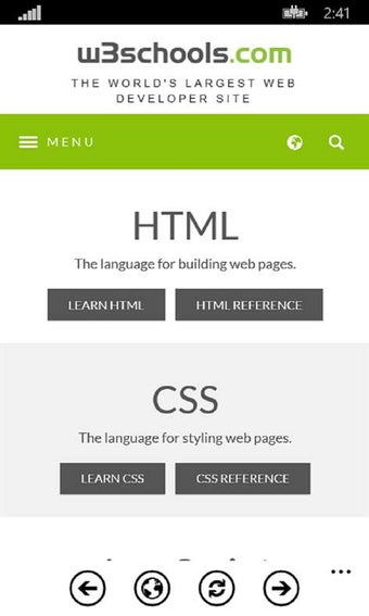 Imagen 1 para W3Schools.com for Windows…