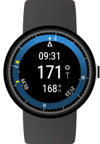 Image 2 for Compass for Wear OS (Andr…