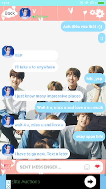 Imagen 2 para BTS Messenger - Chat with…