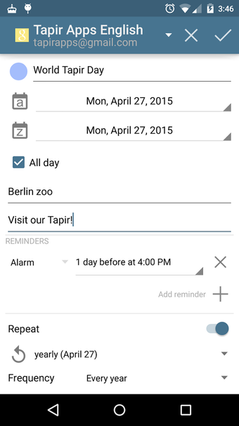Imagen 3 para aCalendar - Android Calen…