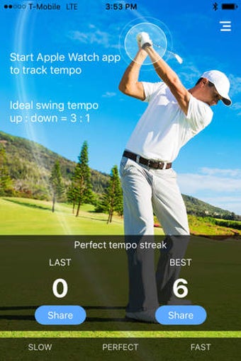 Imagen 0 para Track My Golf Swing Tempo…