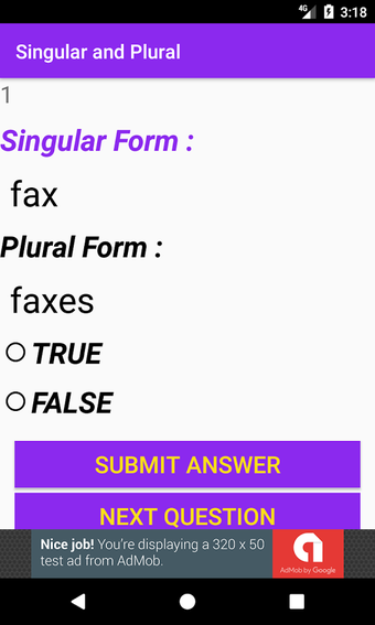 Image 0 for Singular and Plural
