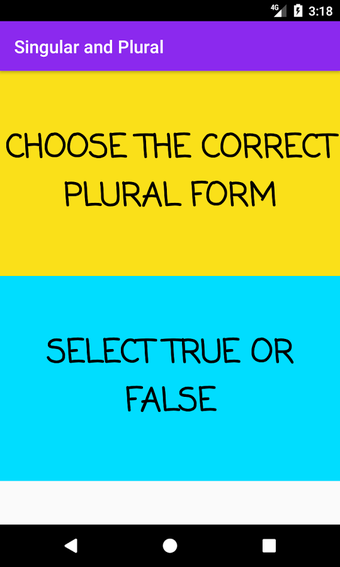 Image 1 for Singular and Plural