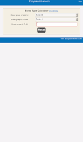 Image 0 for Blood Type Calculator