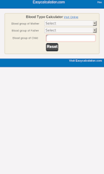 Image 1 for Blood Type Calculator