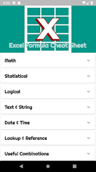 Imagen 3 para Excel Formulas Cheat Shee…