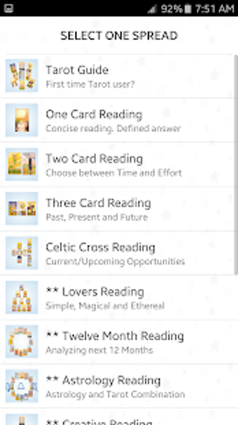 Image 1 for Tarot Card Spreads Readin…