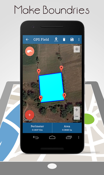 Imagen 2 para GPS Area Measure