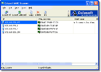 Imagen 0 para Colasoft MAC Scanner Pro