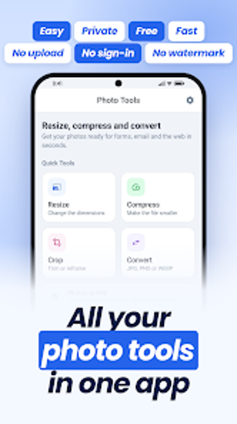 Image 0 for Easy Photo Resizer  Compr…