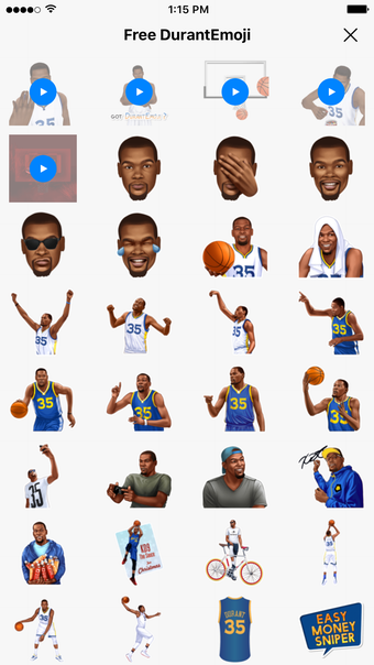 Image 0 for DurantEmoji by Kevin Dura…