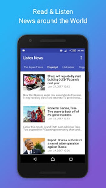 Image 2 for Listen News - English New…