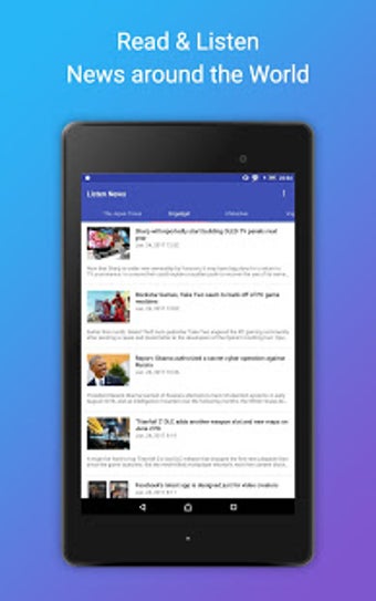 Image 1 for Listen News - English New…