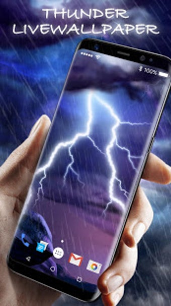 Image 2 for Thunder Storm Live Wallpa…