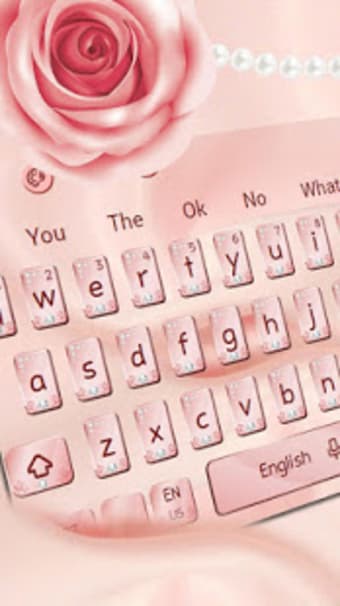 Image 1 for Pink Luxury Rose Keyboard