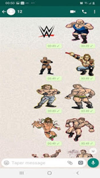 Imagen 2 para Stickers WWE for Whatsapp…