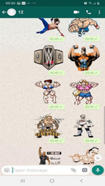 Imagen 1 para Stickers WWE for Whatsapp…