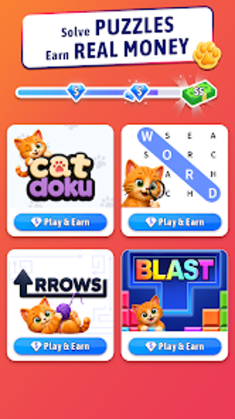 Imagen 0 para Cat Cash: Puzzle  Earn