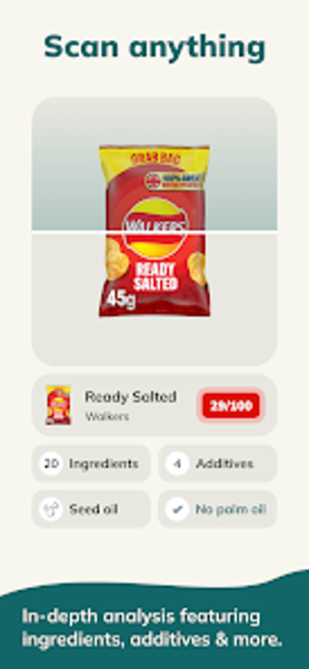 Image 0 for Ivy: Processed Food Scann…