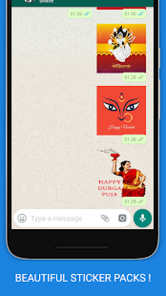 Imagen 3 para Durga Puja WASTICKERS - P…