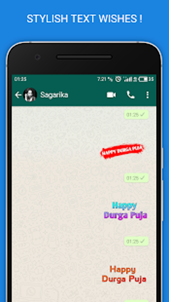 Imagen 2 para Durga Puja WASTICKERS - P…