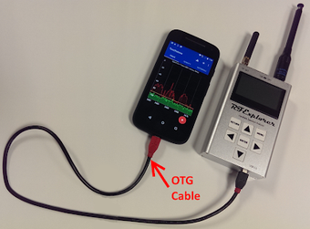 Image 1 for OTG Test For RF Explorer