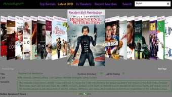 Imagen 1 para MovieNight for Windows 8