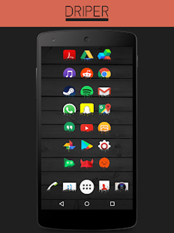 Imagen 1 para Driper Icon Pack