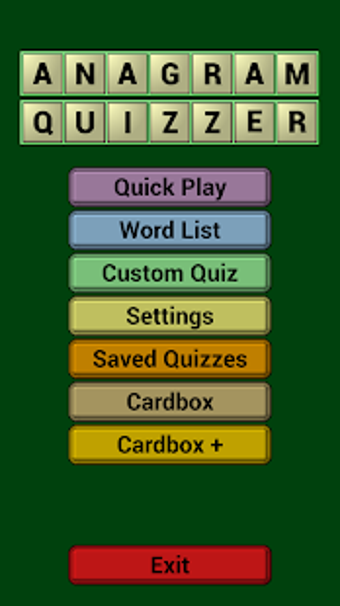 Image 2 for Anagram Quizzer