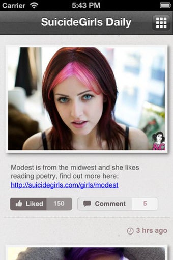 Image 1 for SuicideGirls Daily