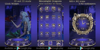 Imagen 1 para Moonlight Dragons Go Lock…