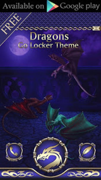 Imagen 3 para Moonlight Dragons Go Lock…