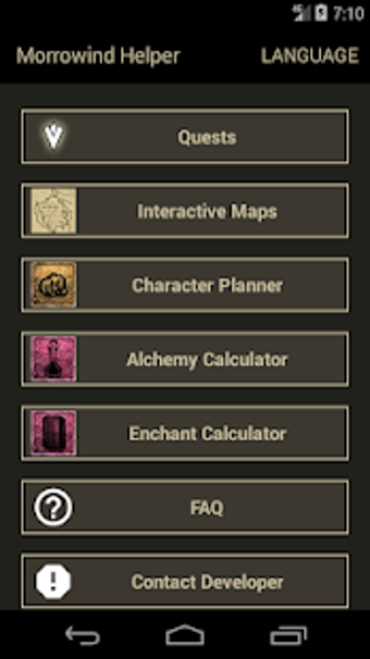 Imagen 1 para Morrowind Helper