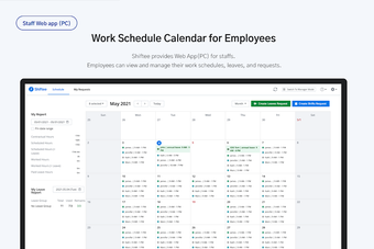 Image 0 for Shiftee - Schedule & Time…