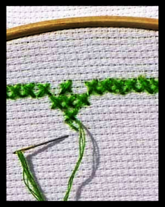 Image 0 for Learn to embroider cross …