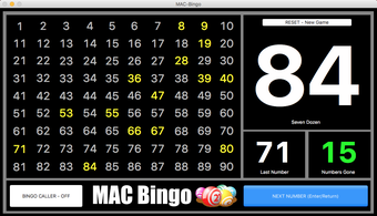 Image 0 for MAC Bingo