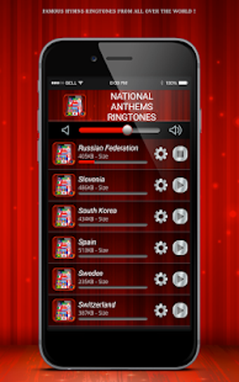 Imagen 1 para National Anthems Ringtone…