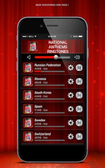 Imagen 0 para National Anthems Ringtone…