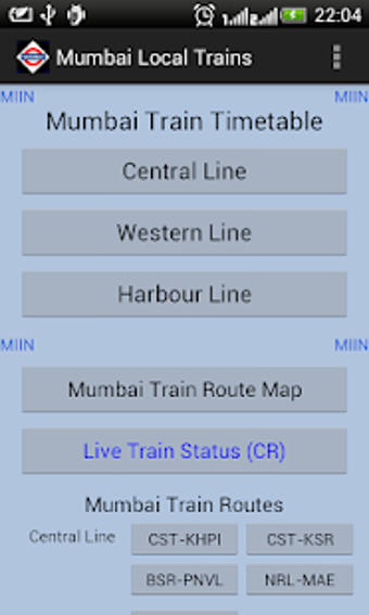 Image 2 for Mumbai Local Train Timeta…