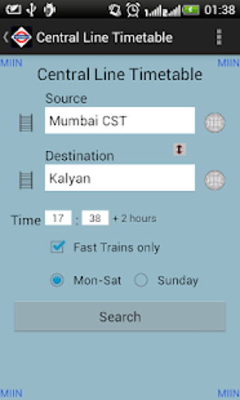 Image 1 for Mumbai Local Train Timeta…