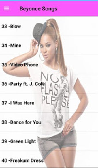 Imagen 0 para Beyonce Songs Offline (41…