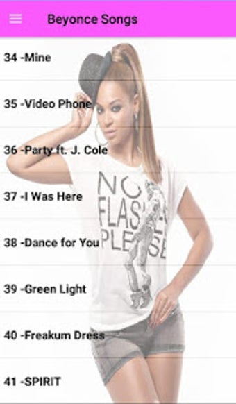Imagen 2 para Beyonce Songs Offline (41…