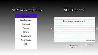 Imagen 1 para SLP Flashcards Pro for Wi…