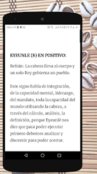 Imagen 2 para Signos del Diloggun