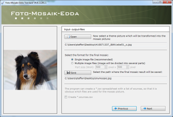 Image 1 for Foto-Mosaik-Edda for Linu…
