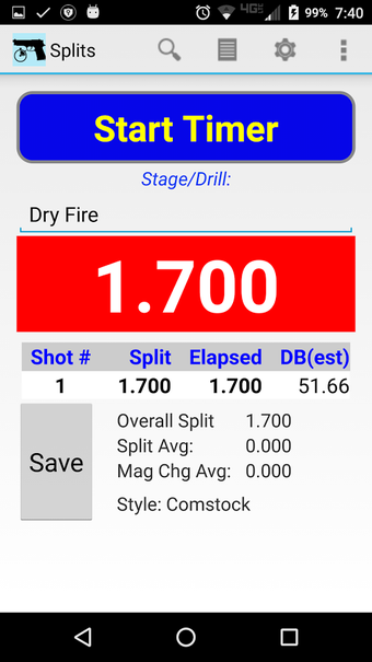 Image 3 for Splits - Shot Timer