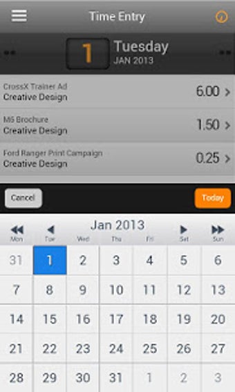 Image 0 for ClickTime Mobile