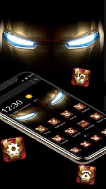 Imagen 3 para Iron Eyes Hero Tech Theme